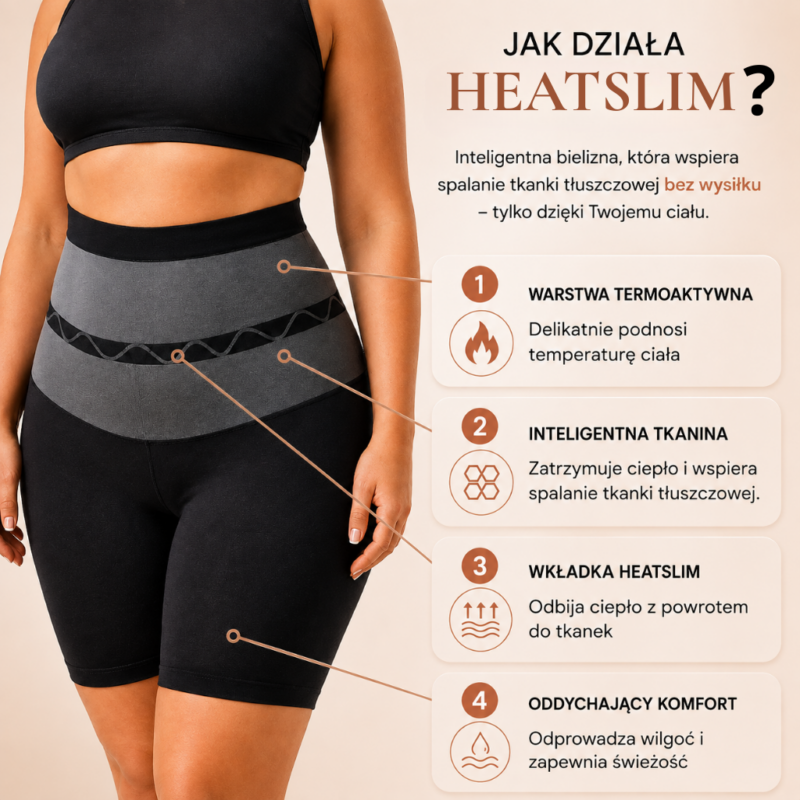 Jak działa HeatSlim — warstwy i technologia
